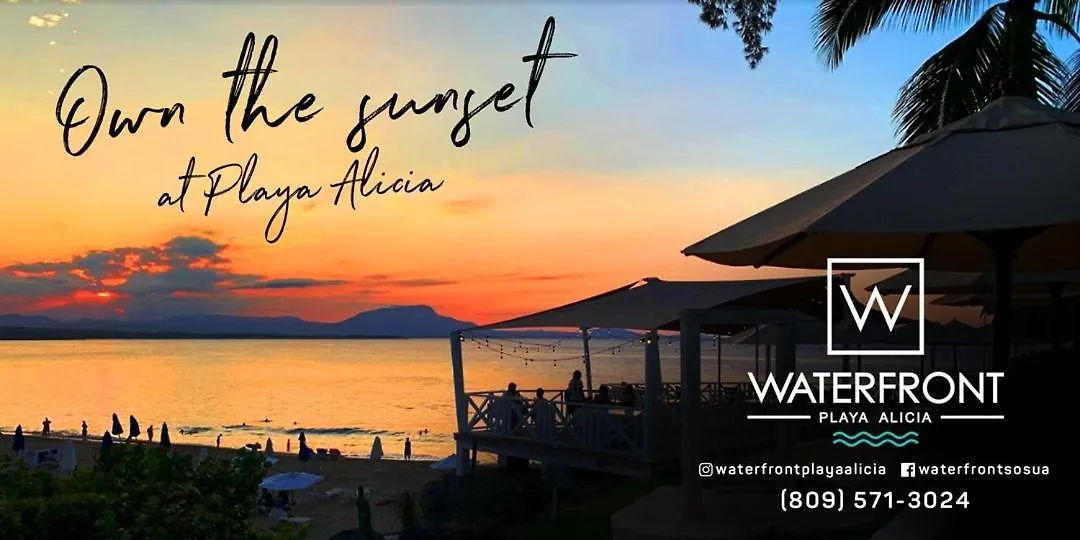 Bungalow 2 Stay At Waterfront -Playa Alicia Is Finally Open Sosúa
